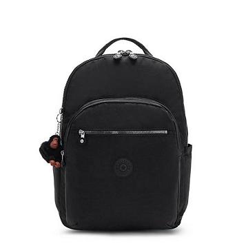 Kipling Seoul Extra Large 17" Laptop Ryggsekk Svarte | NO 1391AH